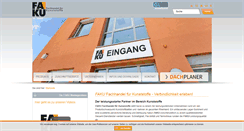 Desktop Screenshot of faku.de